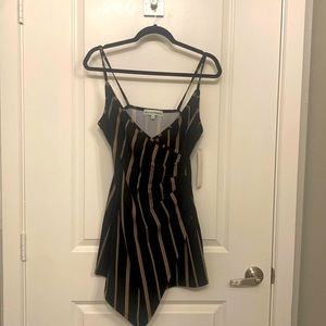 Junior’s Large Striped Romper. New With Tag!